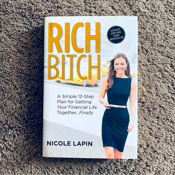 Rich B*tch by Nicole Lapin Financial Guide NYT Best Selling Hard Back Book - Picture 1 of 3